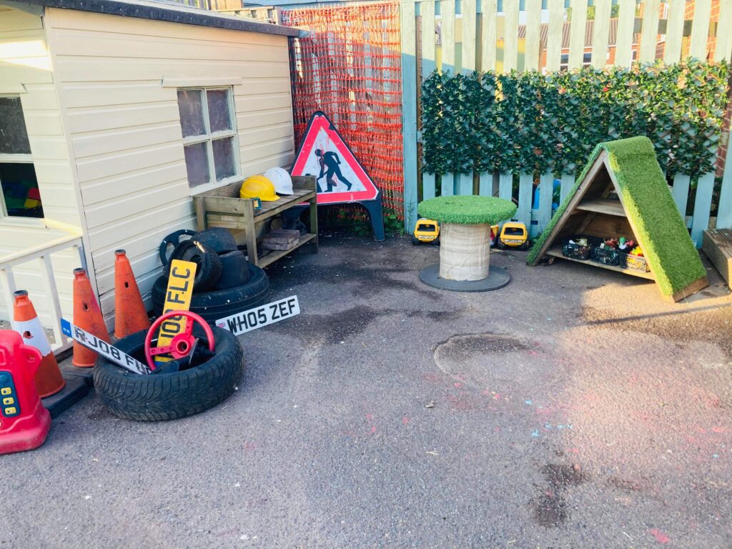 Kids playing area